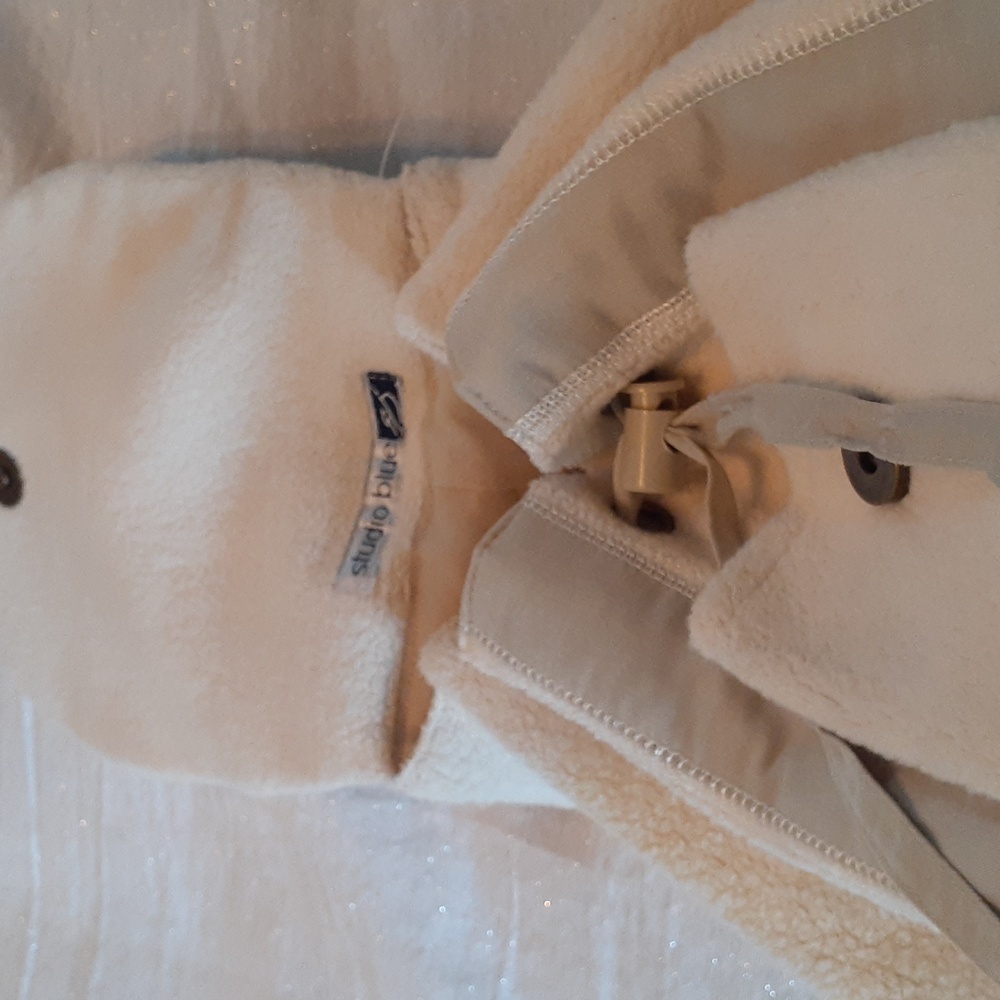 Studio Blue Plush Life light sand color large bucket bag backpack NWT - Picture 5 of 15